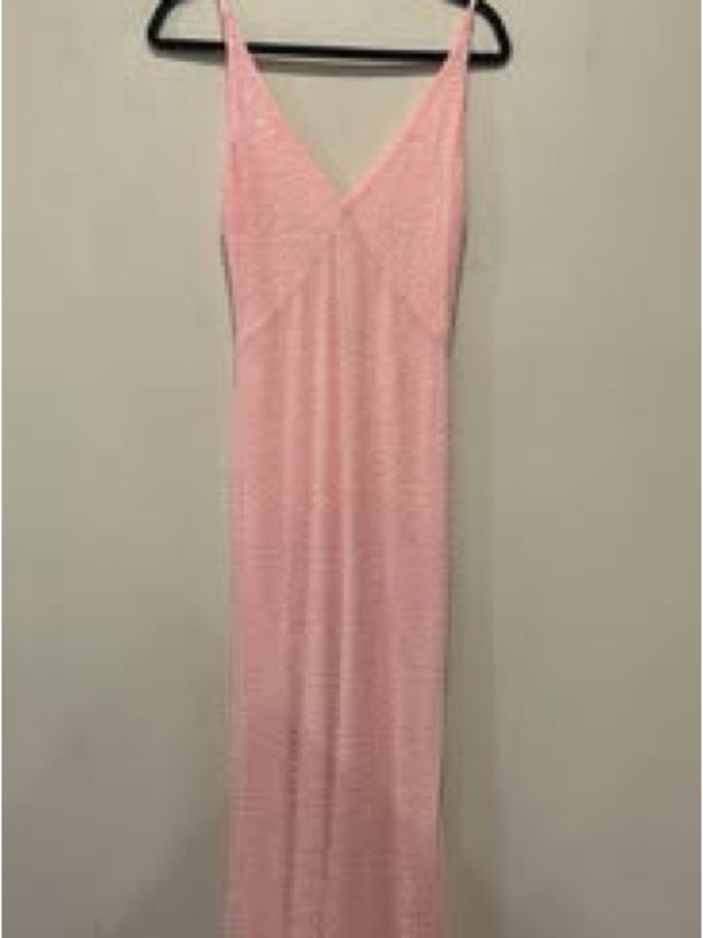 Windsor Light Pink V-Neck Maxi Slip Dress